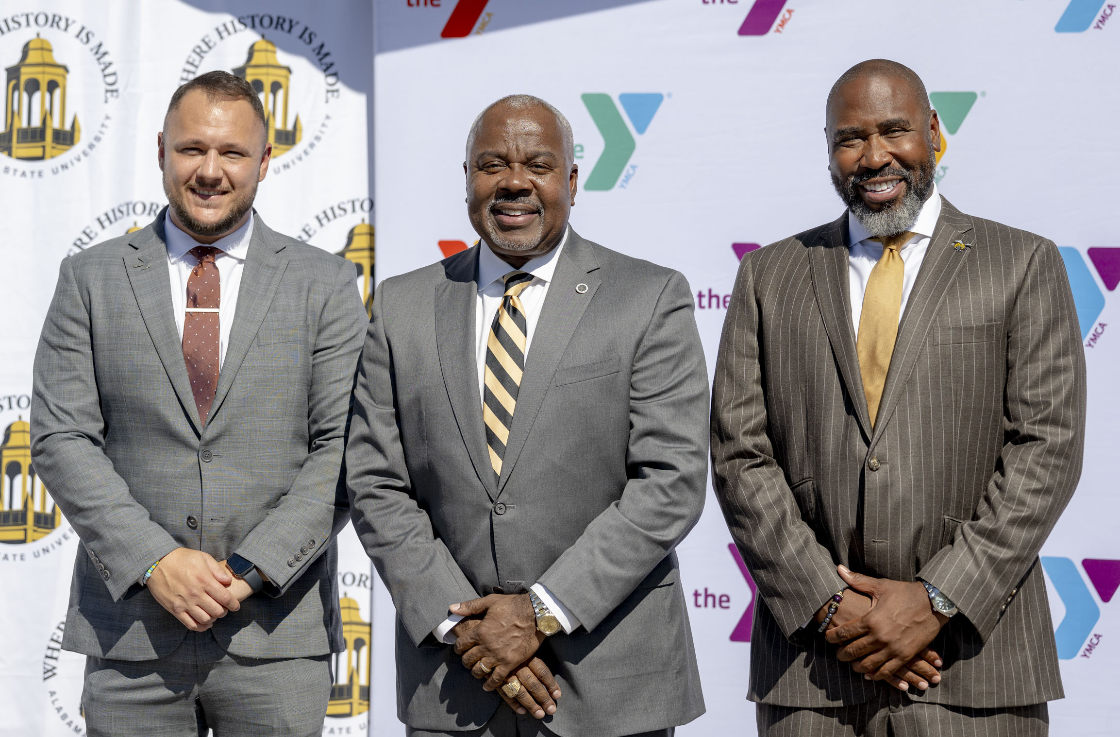 YMCA press conference