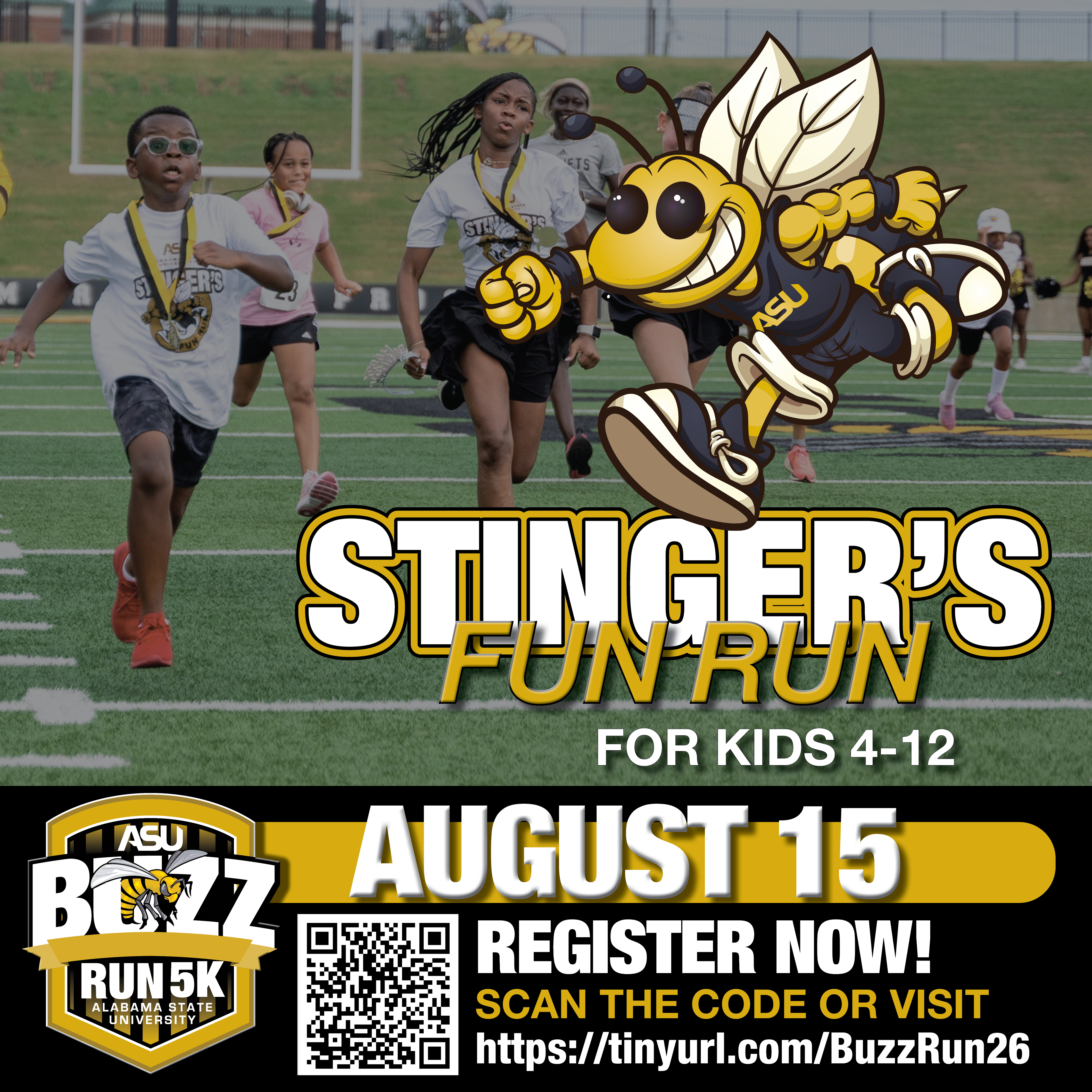 Stinger's Fun Run graphic