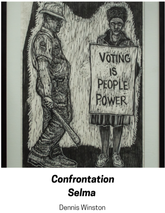 Selma voting artwork